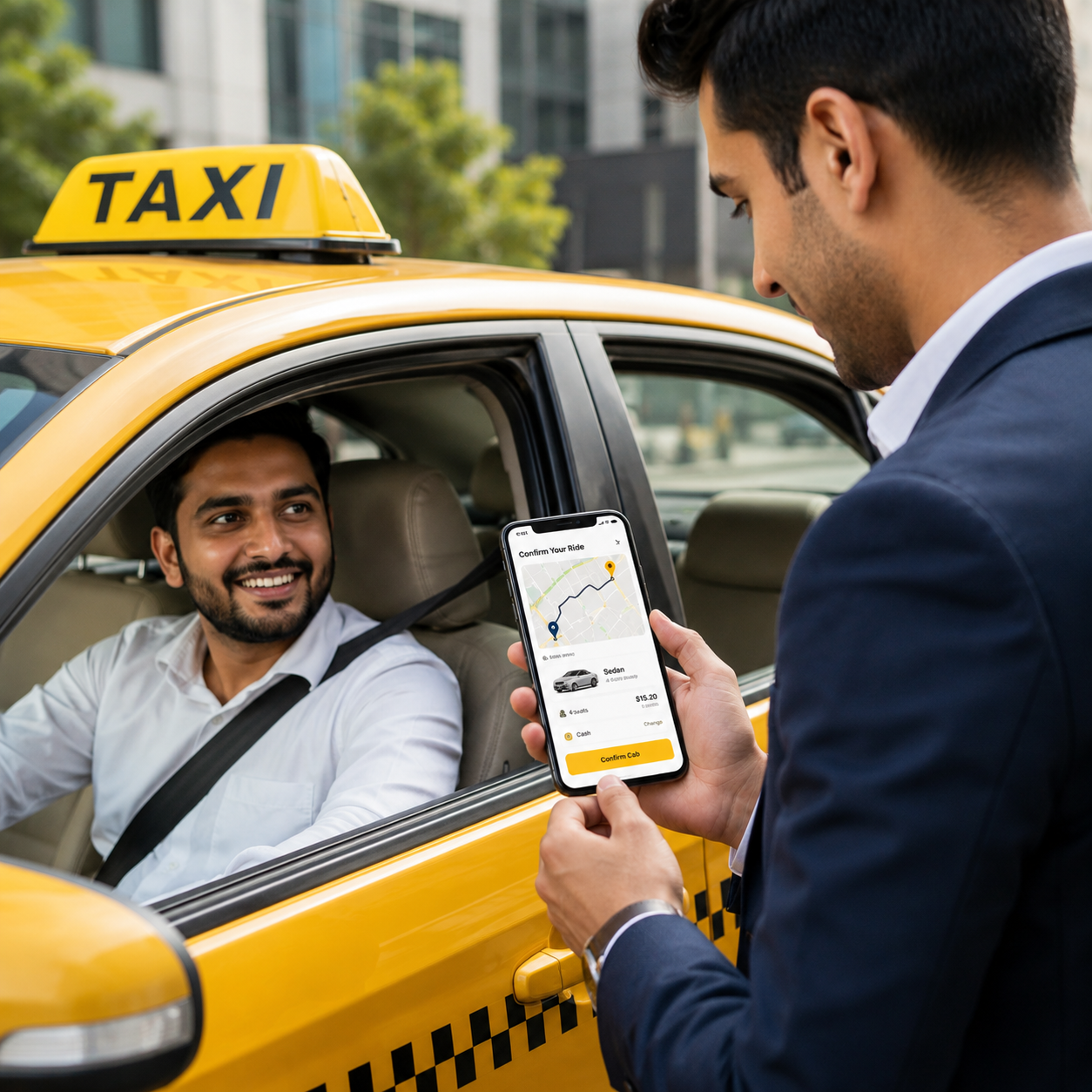Confirm Cab